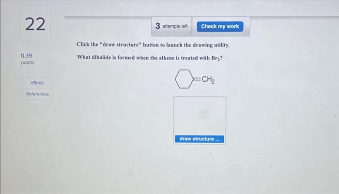  Click the "draw structure" button to launch the drawing utility. What