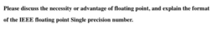 explain them. You need to give examples about the application of these