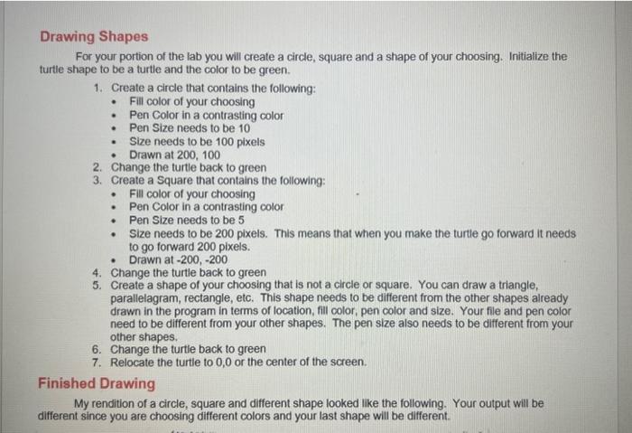 graphics you need to import the turtle library. From there you can