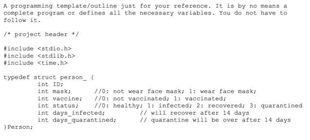 happens, on the second day, the infected person will be considered as