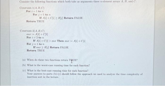 please answer all part a b and c . thanks Consider the