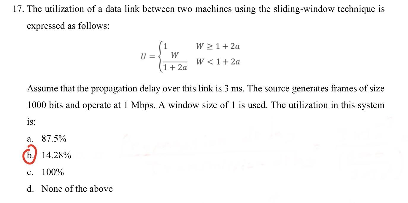  The utilization of a data link between two machines using the