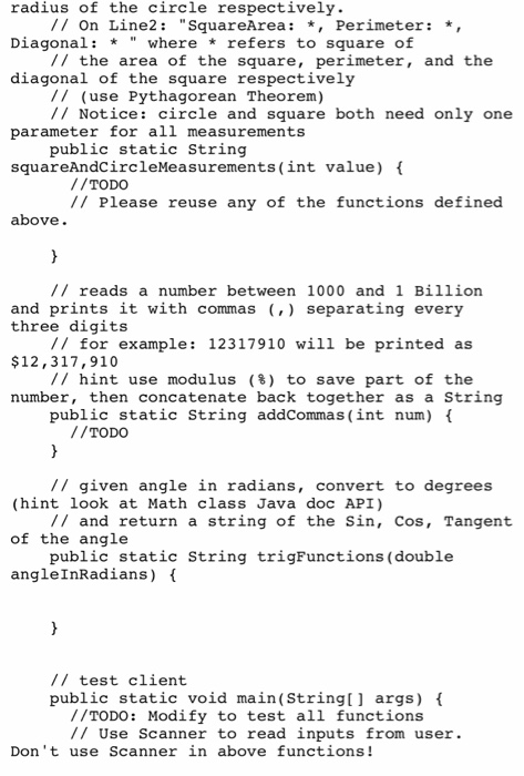 java.lang but wanted to make it explicit // Goal - understand using