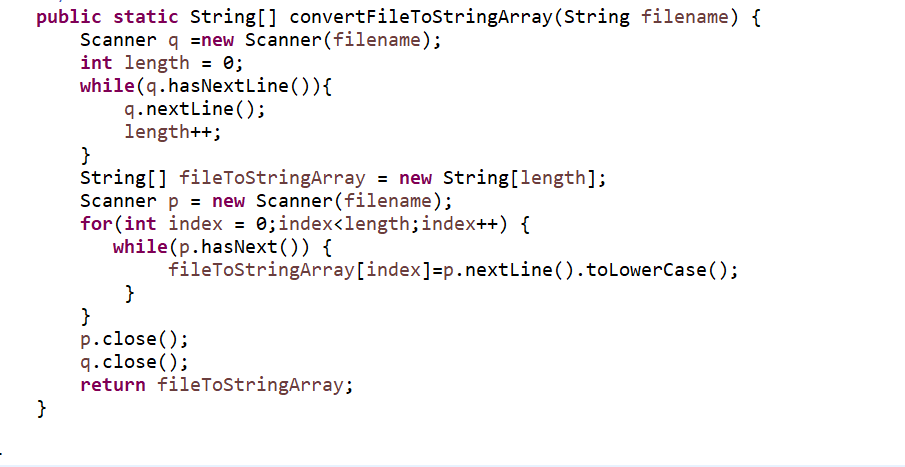 JAVA lanagugeWhere is the problem in my code? I use the Junit