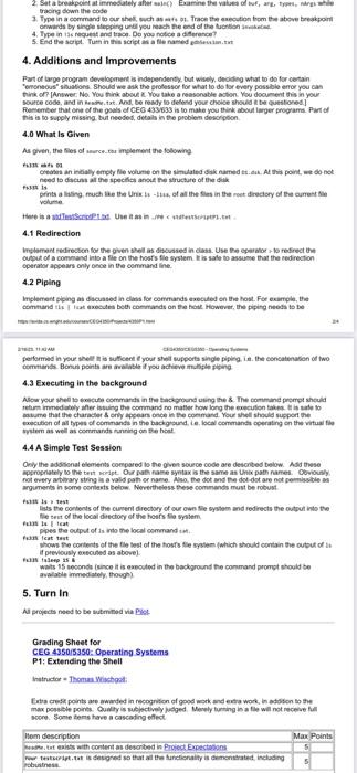 simulahed disk) a fle system based on the design explored in the