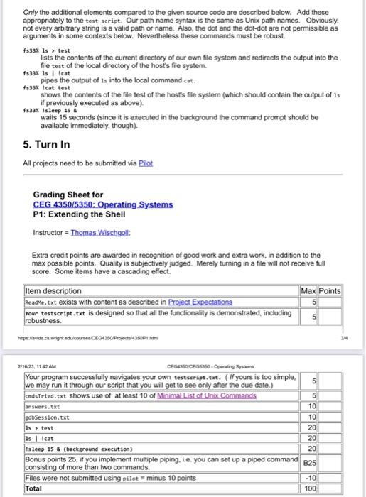 lectures. This project is divided into four pieces. You must read and