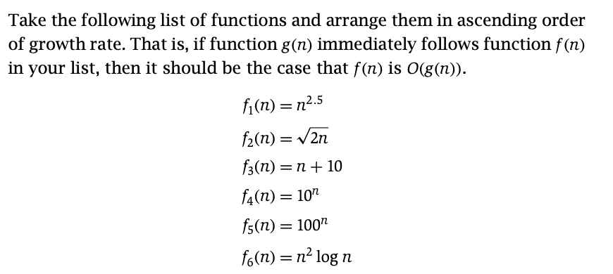 Plot the respective growth rates & show the plotting commands and the