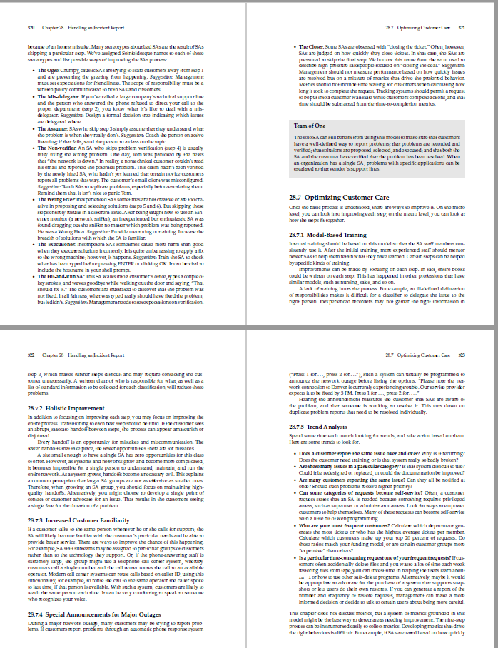 chaper is aboo: handing incident roponts ih a beuad sense, requess from