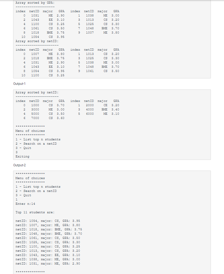 3 1100 CS 3.25 in5.txt: 1000 CS 3.7 1100 CE 3.2 1200