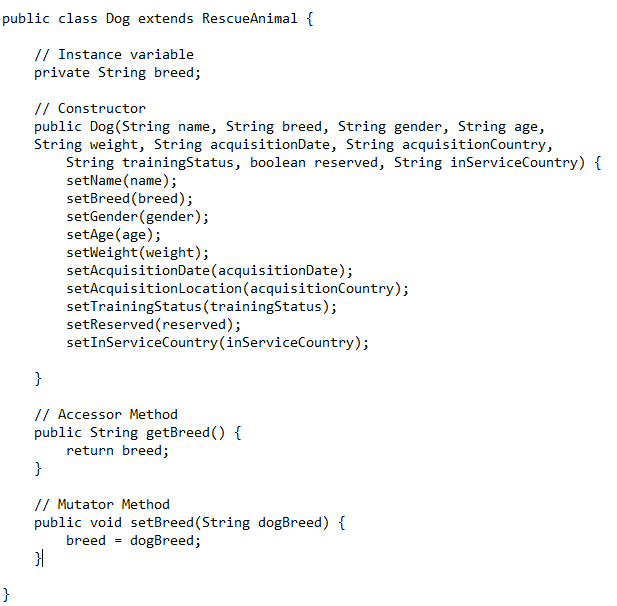 you a specification document detailing Grazioso Salvare's software needs. Other members of