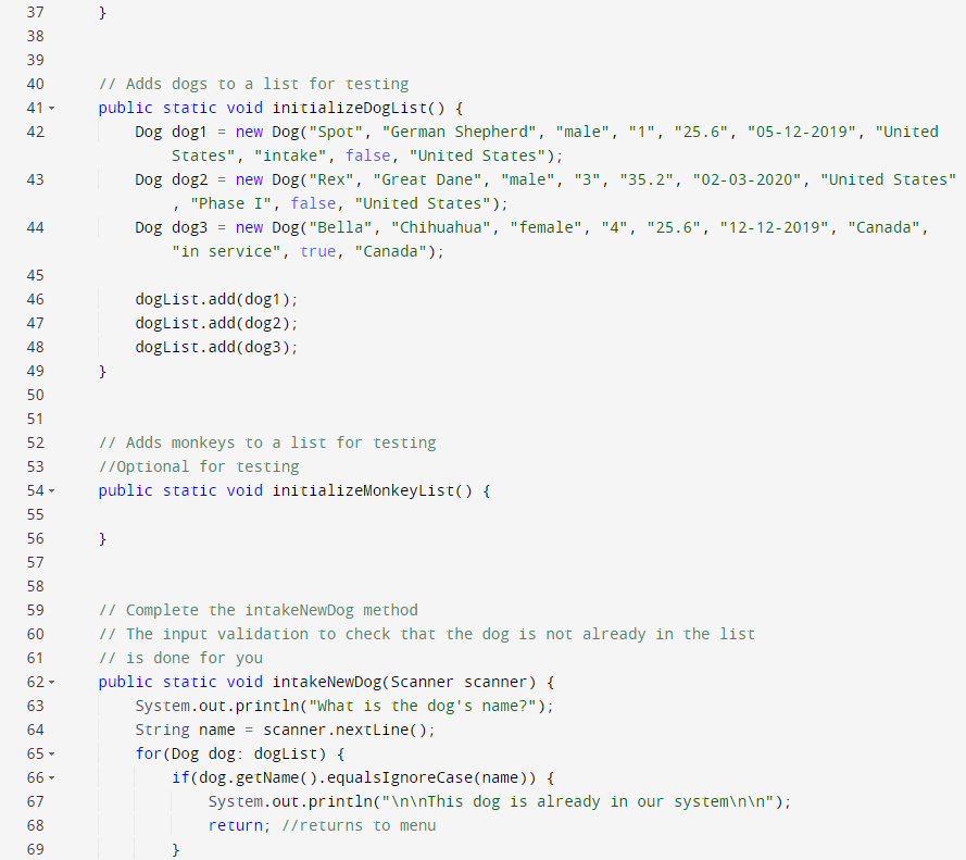 and Driver.java class files. Your team lead has asked you to modify