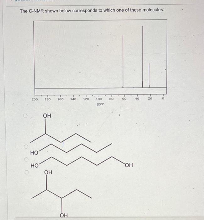 I need help with C-NMR , Please explain step by step ,