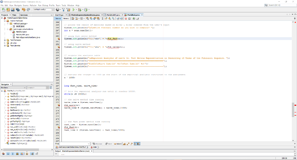 Hello, I'm suppose to write a code in Java using Netbeans IDE