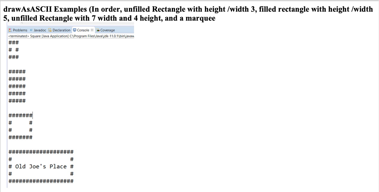 Java Programming Exercise 1 Create an abstract class called GeometricShape. A GeometricShape
