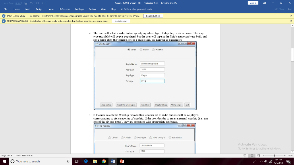 You have been provided with a JavaFX GUI, a JUnit test file,