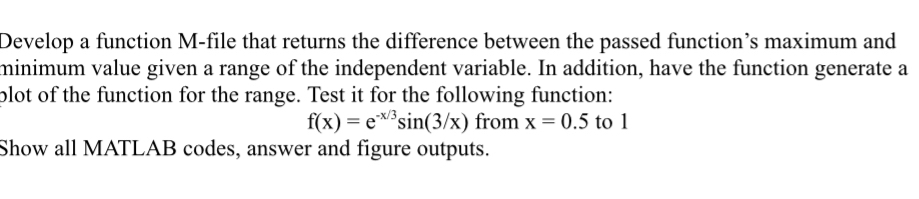  22. I need MatLab code. Show all work. Will thumbs up.Develop