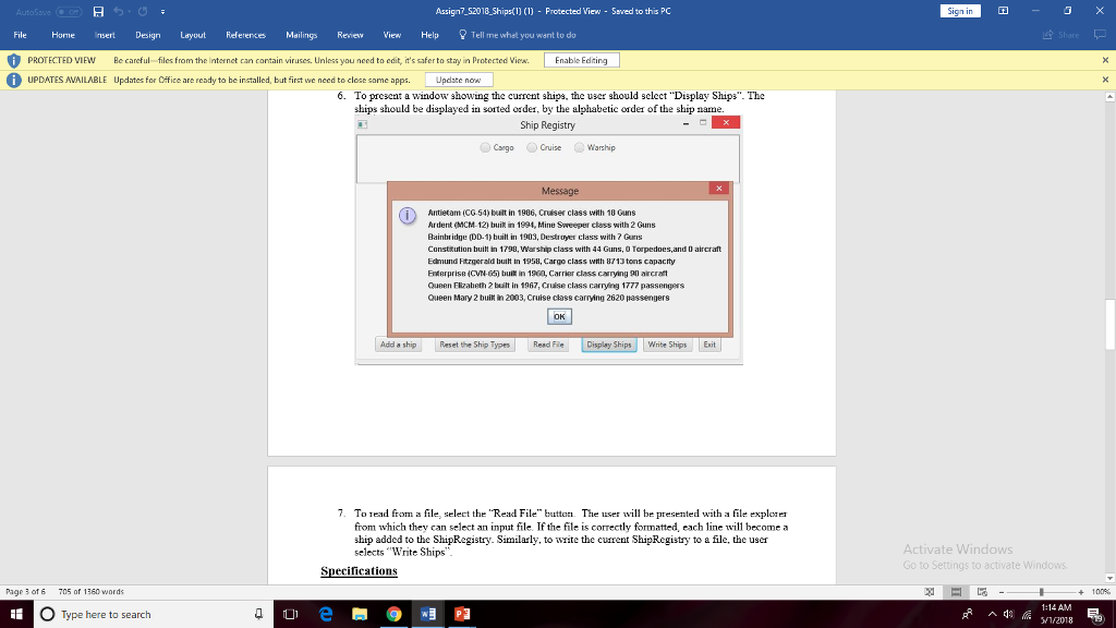 experts would state it. Follow these requirements instead.) 1) When the user