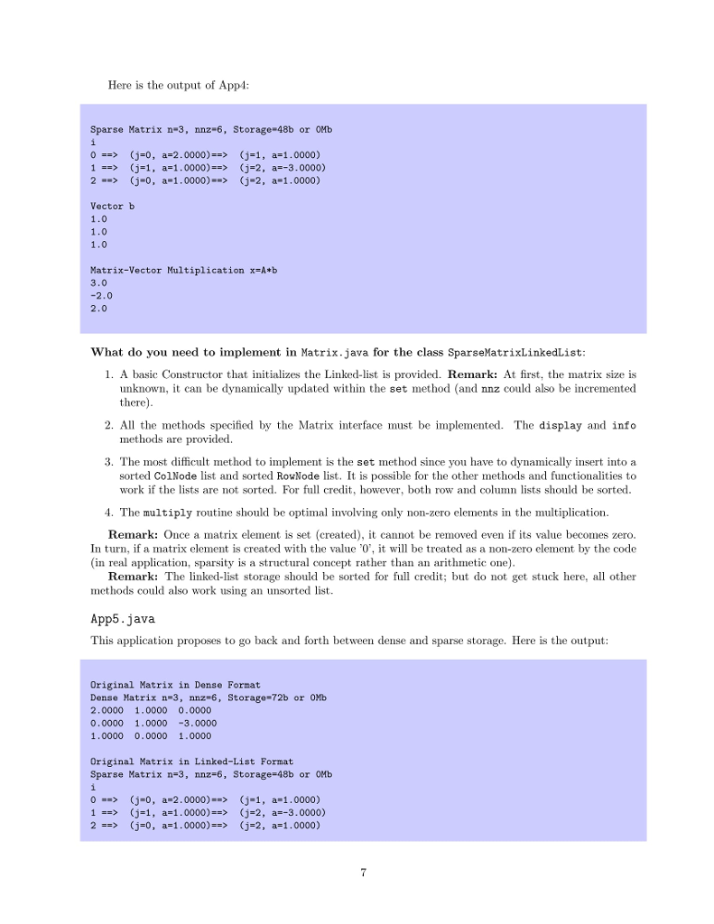 System.out.println("Vector normLoo= "+v3.normLoo()+" normL2= "+v3.normL2()); } } class App2 { public static