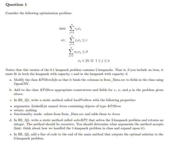 H3_Q1: import com.opencsv.bean.CsvToBeanBuilder; import java.io.FileNotFoundException; import java.io.FileReader; import java.util.LinkedList; import java.util.List;