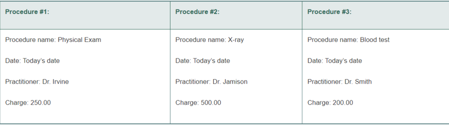  (in java)Write a class named Patient that has fields for the