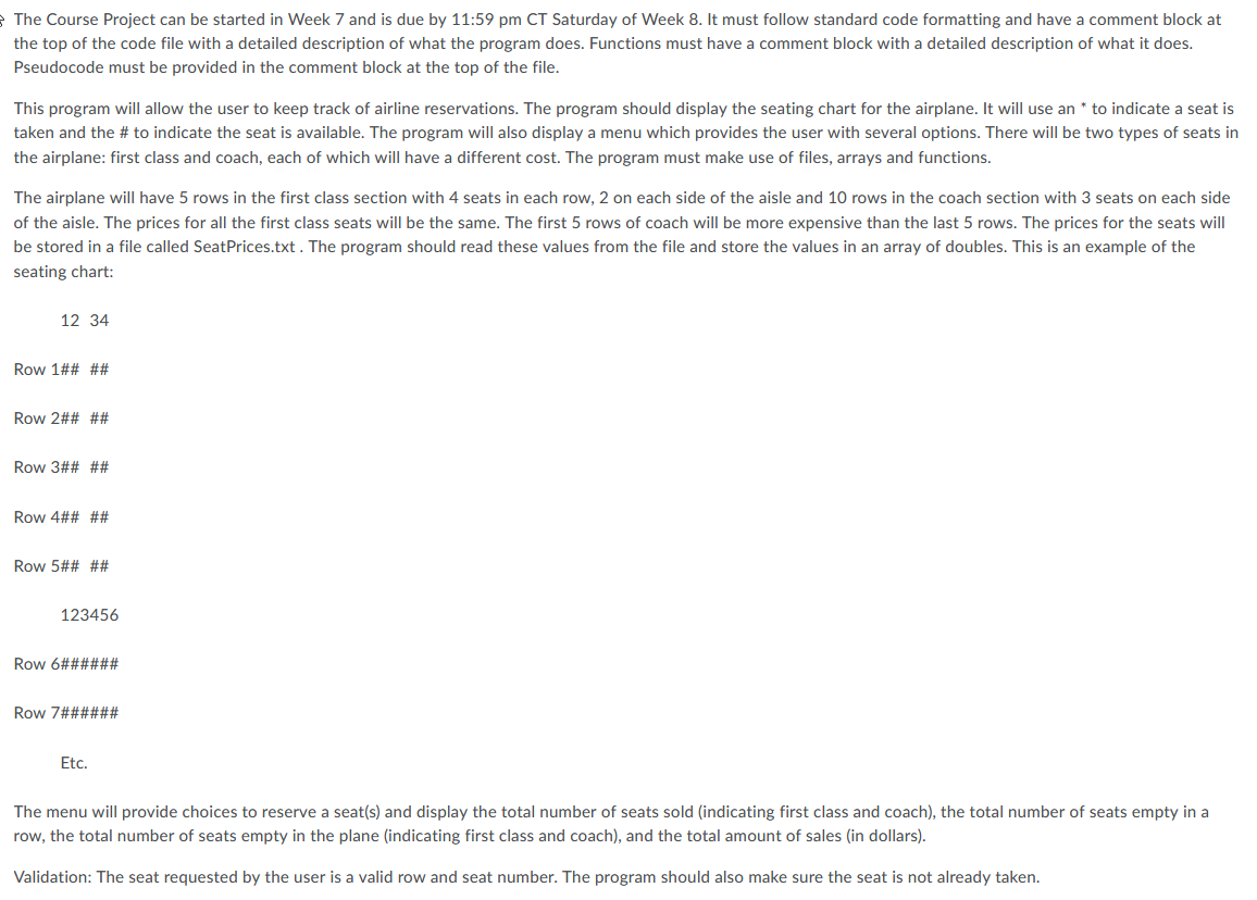 I do not need the C++ code, only the Pseudocode! Please help!
