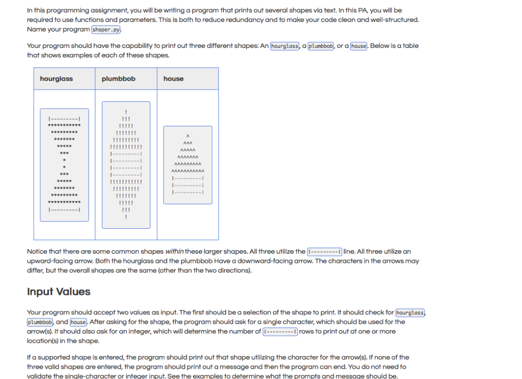  Need help ASAP please! Functions to use: string multiplication while loops