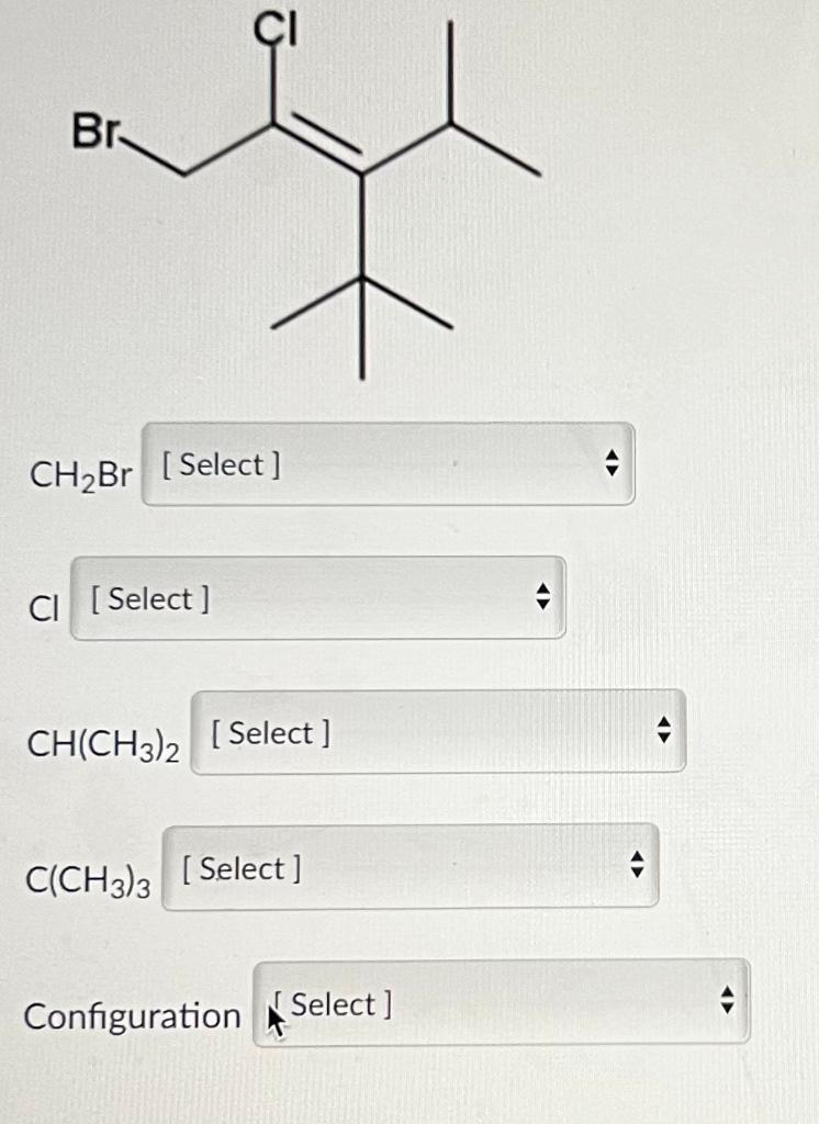 Classify the molecule below as E or Z. Show how you ranked