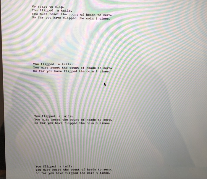 6 game classes. The Menu class has three methods: One for introducing