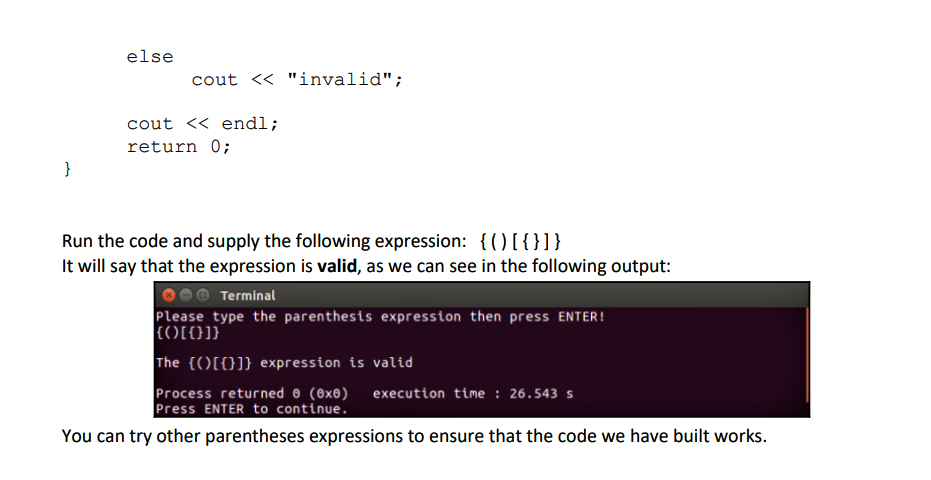 the number of items in the Stack has. We also need another