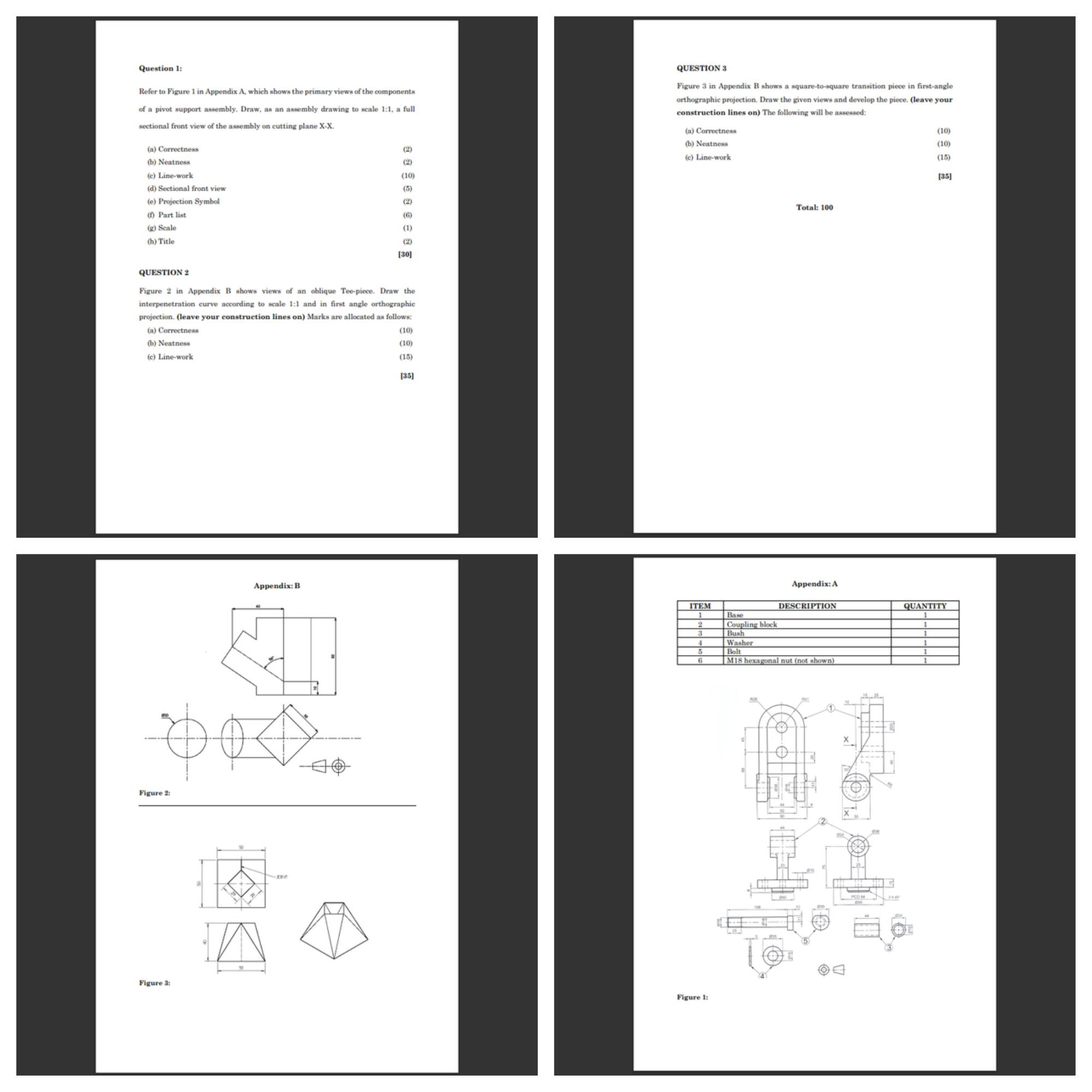  (10)(10)(15)[35] Total: 100 Appendix: A 