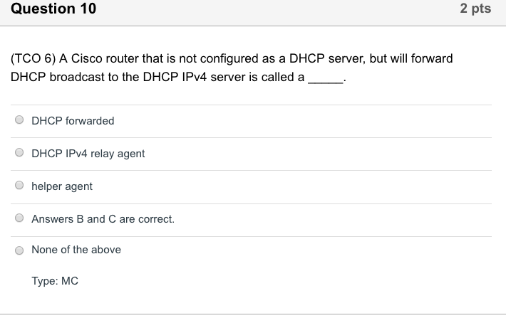 2 pts (TCO 7) The command that will clear all dynamic address