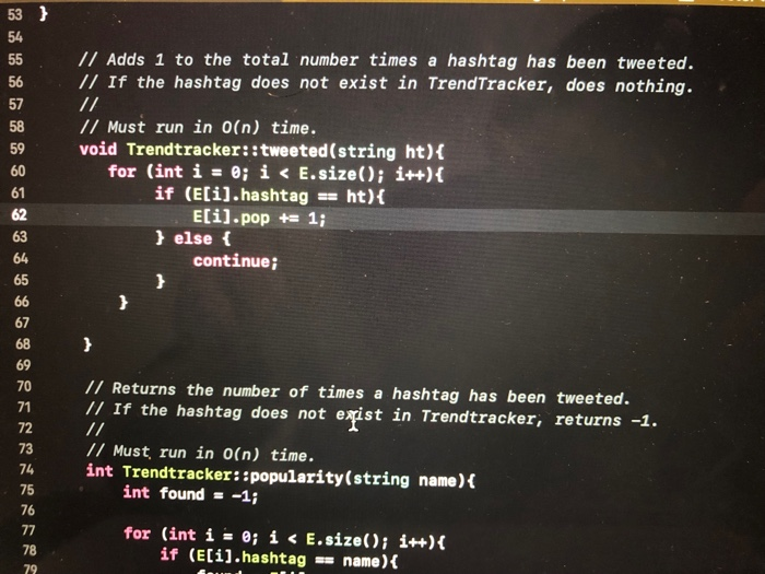 When I comment out this function Trendtracker::tweeted(), it doesnt give me this