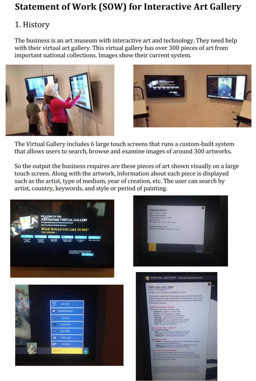 has not been normalized. Task: Create an ERD from data about artist