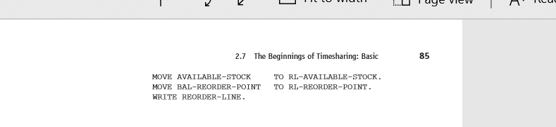 means and each line. In the data division, define FD, each 01