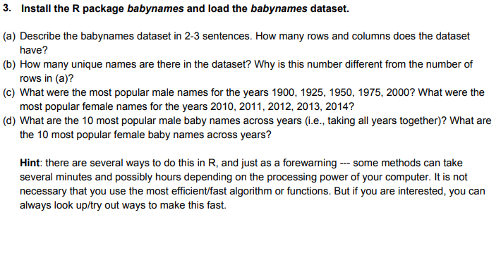 Using R Studio [ R programming language] 3. Install the R package