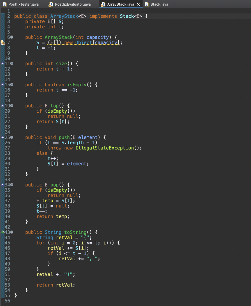 additional operations listed below. Your Java program will continue to prompt the