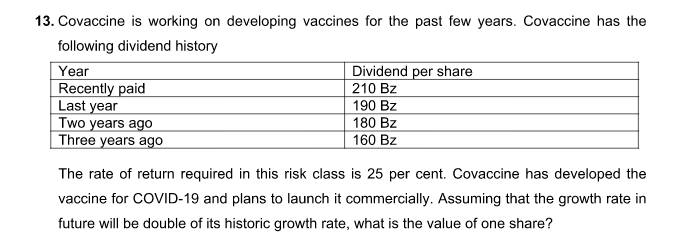 12. An OMR 100 bond with two years to maturity and an