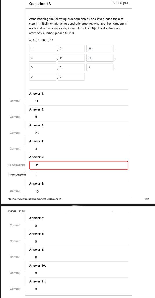  These questions are from Data Structures. Please answer each part of