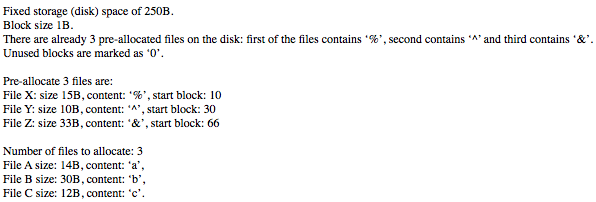DISK SPACE: 0: 00 00 00 00 00 %% %% %% %%