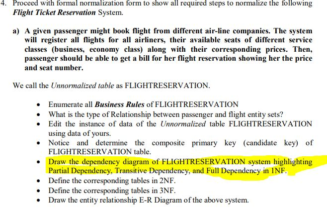 Can you please help me with database question: Based on the description