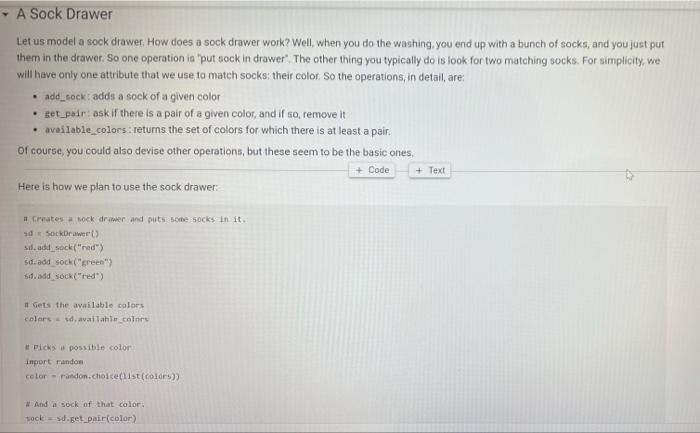 use pythondo the work in every space where it says #YOUR CODE