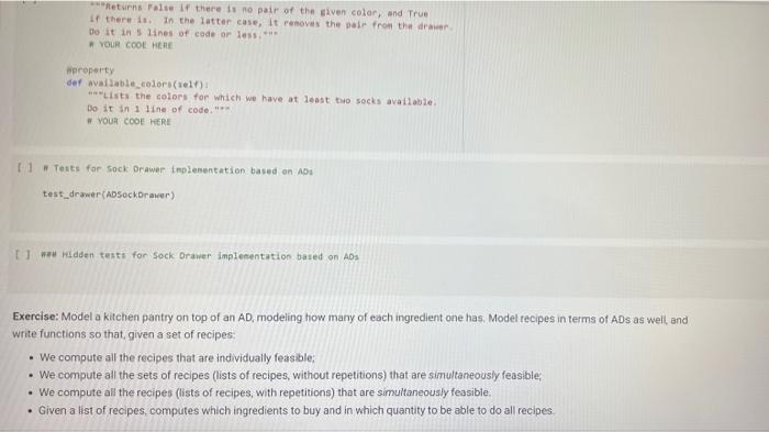 irrelevant. If we used a list, rather than a set in any
