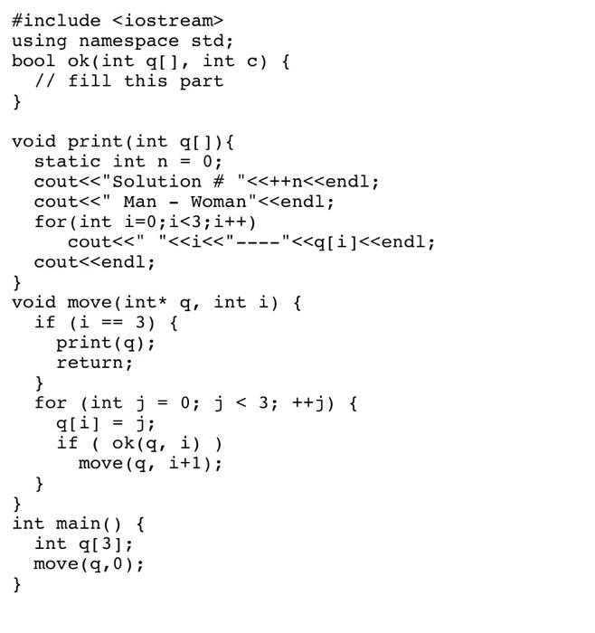 that no two adjacent squares contain consecutive integers. By adjacent we mean