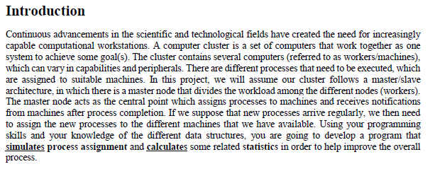 Hello data structures and algorithms experts I am working on a final