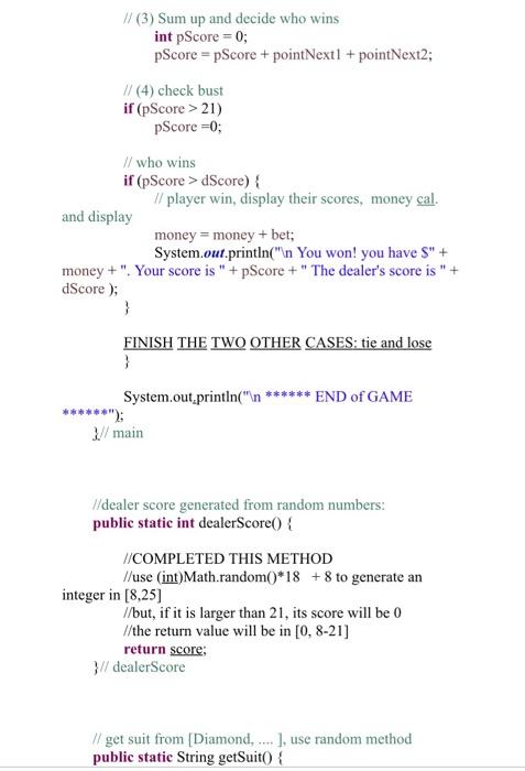 Spades, Hearts, and Clubs. For each card, convert the card number to