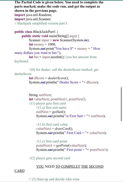 the same as the card number: If number=1 (Ace), score can be