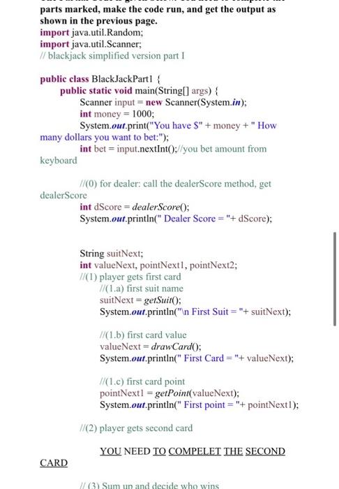 total score is larger than 21, bust, score=0 Step 3: Dealer gets