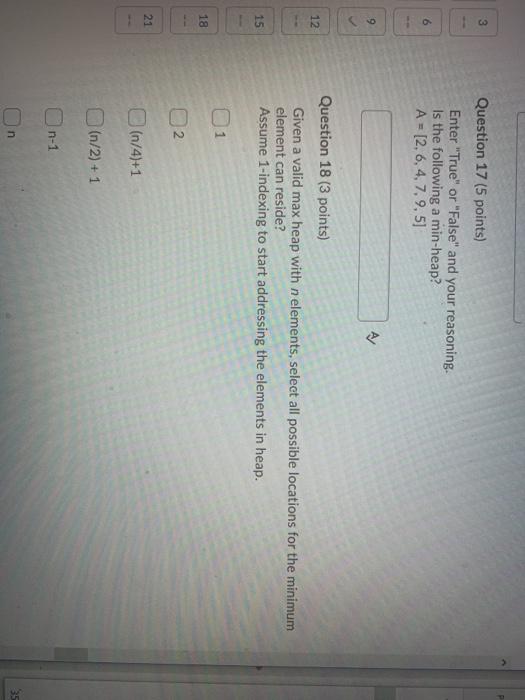3) + n. Use a guess of O(na) You can work on