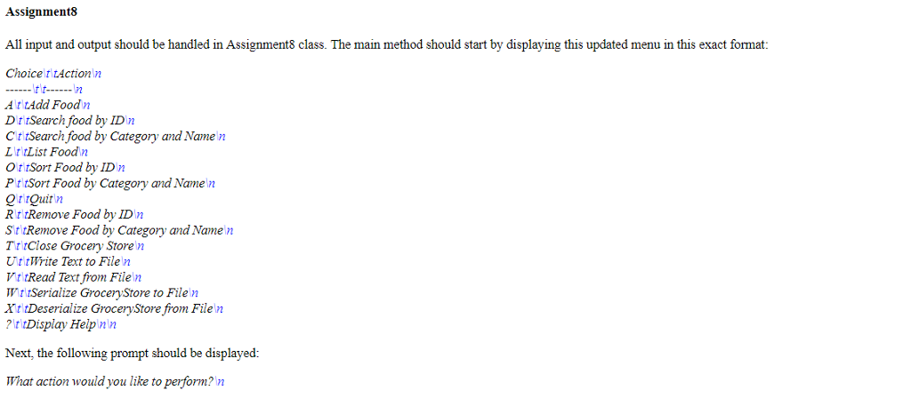 Binary file read/write -ArrayList of Objects -Searching -Sorting -Comparator, Serializable interface -Exception