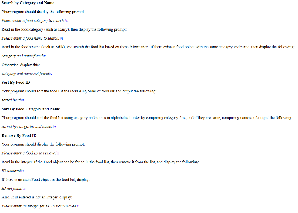 6 classes: -Assignment8.java - to be completed (More code need to be